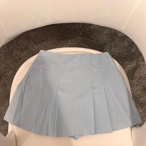 Zara Light Blue Skirt/Skort Size S